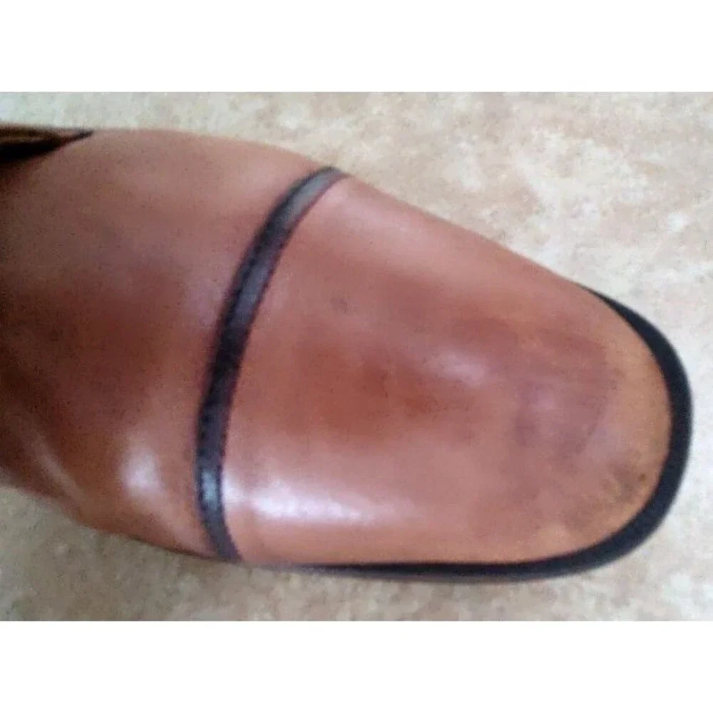 Men's Bar III Dress Oxford Leather Brown Lace up Shoes Size 10.5 M
